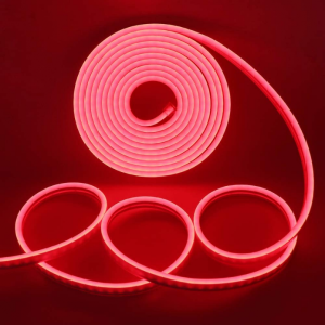 CINTA LED NEON 2835 ROJA 120LED/M 12V IP65 COD.1516