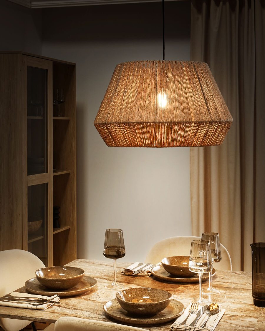 LÁMPARA DECORATIVA SOGA ACHATADA COD.4607