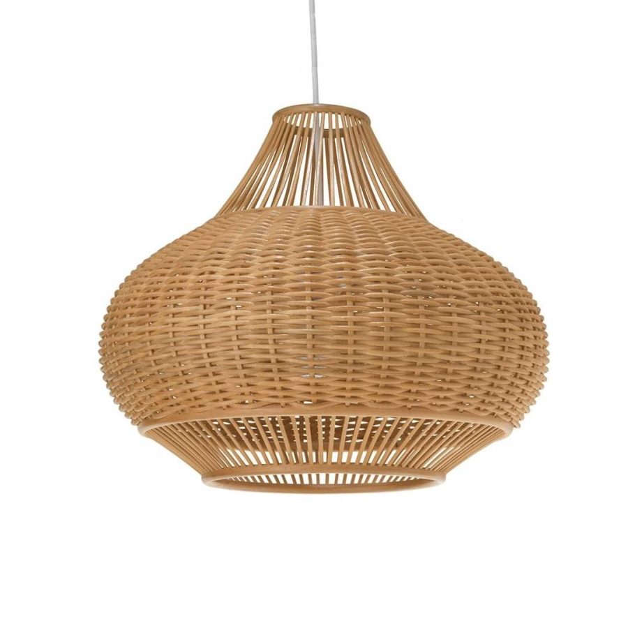 LÁMPARA RATTAN  ESFÉRICA COD.3411