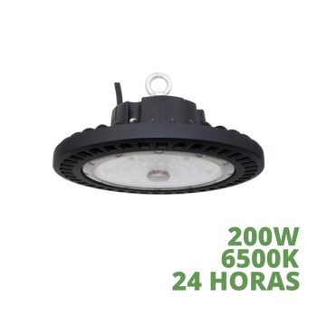 CAMPANA LED UFO SELECTOR DE WATTS 100W 150W 200W 6500K 24H IP65 COD.1833