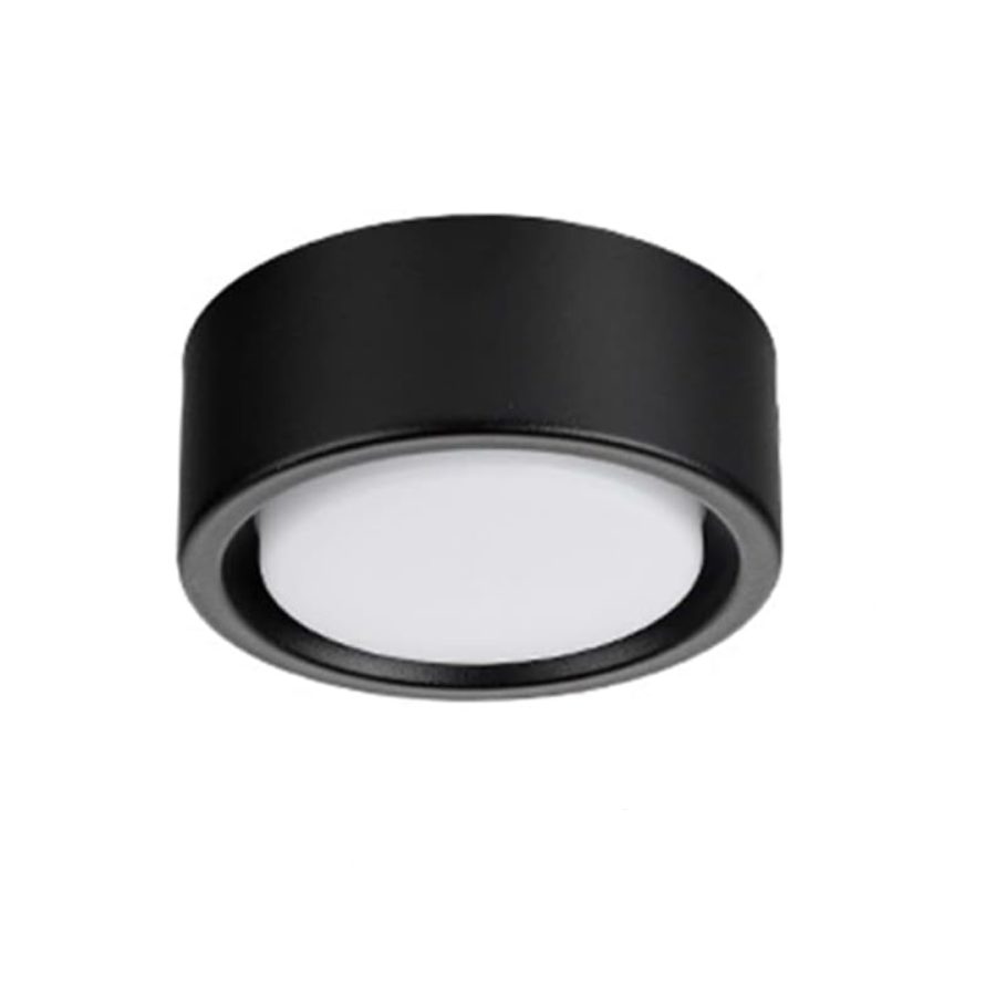 LÁMPARA DECORATIVA DE TECHO CIRCULAR  HIERRO Y VIDRIO PLAFON NEGRO E27 COD.3185