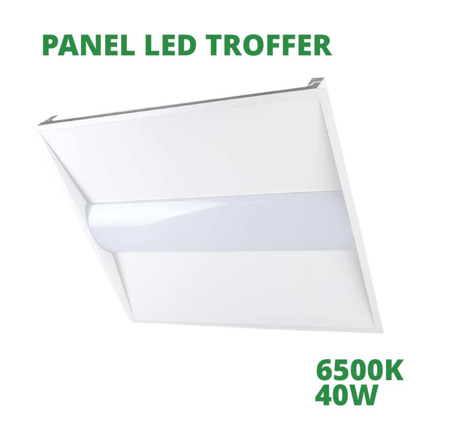 PANEL LED TROFFER 2X2   60*60*5CM 40W 6500K COD.3062