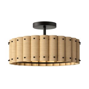 LÁMPARA TECHO CIRC E27*3 D35*H2cm COD.1195