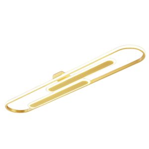 LÁMPARA TECHO ARO RETANGULAR LED INTEGRADO 58W 3CCT L98*W18*5cm COD.1197