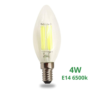 Vela Led Filamento 4W E12 cod. 1900