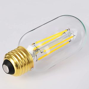 BULBO LED FILAMENTO T45 VINTAGE E27 6500K LUZ BLANCA 90/130V 4W COD. 1921