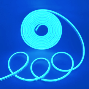 CINTA DE NEON 2835 AZUL 120 LED/M  12V IP65  COD.1514