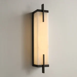 APLIQUE DECORATIVO DE PARED NEGRO 60cm*10cm*10cm 13W 110V 3000K COD.4835