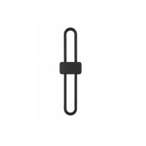 APLIQUE LED INTEGRADO NEGRO ARO ELIPTICO COD.3861