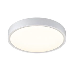 LÁMPARA DECORATIVA DE TECHO CIRC BLANCA LED INTEGRADO X0531-260WH 260*60 12W COD.1153