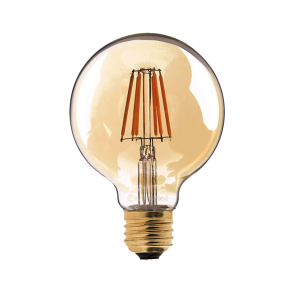 Bombillo G80 -Filamento Led -Dimeable- 4W-E27. COD.1958