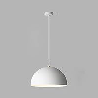 LÀMPARA DECORATIVA PLATO HONDO BLANCO E27 40*120cm COD. 4758