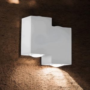 APLIQUE DECOARTIVP BLANCO LED INTEGRADO 4W 3000K 10CM*10CM*4CM COD.2321