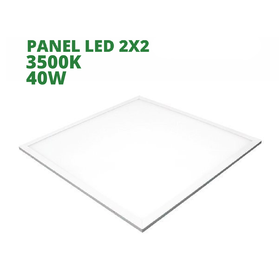 PANEL LED 2X2 40W 3500K 100/277V IP20 POWER NEOLUZ COD.3048