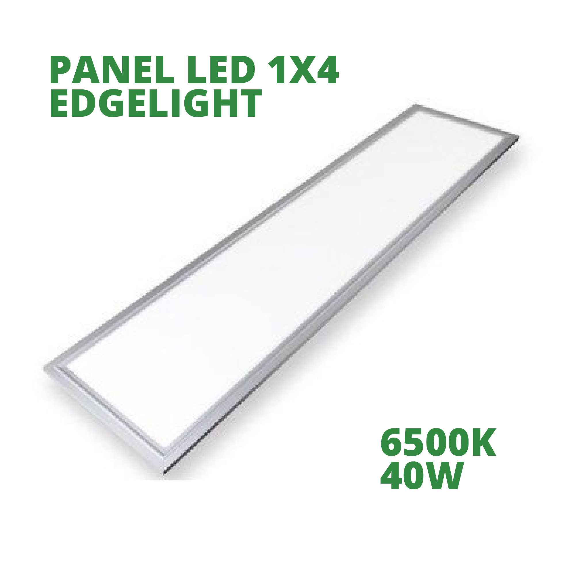 PANEL LED 1X4 40W 6500K EDGELIGHT 100/277V 300*1200*9MM IP20 POWER NEOLUZ RLcod. 3055