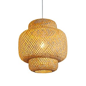 Lámpara de techo RATTAN CORCHO 50CM COD 3287