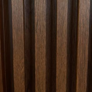 PLANCHA PVC COLOR D-57 MARRON  166*22*2900 COD. 1411