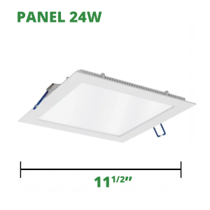 Panel Led Cuadrado Empotrar 24W 100-265V