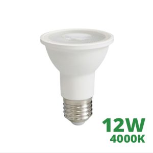 PAR 20 LED 12W 110-130V E27 4000K cod. 7211