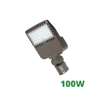 SHOE BOX 100W DIMMEABLE CON FOTOCELDA Y BRAZO cod. 5156