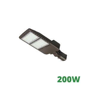 SHOE BOX 200W DIMMEABLE CON FOTOCELDA Y BRAZO cod. 5158
