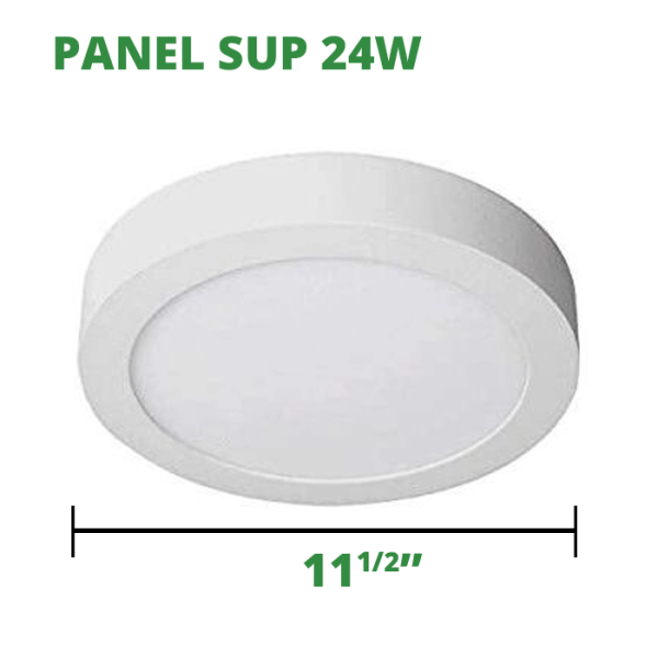 Panel Led Circular Superficie 24W 100-265V
